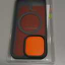 TORRAS Magnetic Shockproof for iPhone 15 Pro Case, [Military-Grade Drop Tested][Compatible with MagSafe] Translucent Hard PC Back with Silicone Slim Protective Cover Anti-Fingerprint, Green