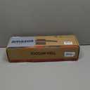 Joossnwell LED Bathroom Vanity Lighting Fixture Modern Bath Light Bar 15.75inch Black Wall Sconce 12W 4000K (Black-Not Dimmable)