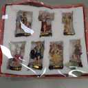 Mrcjsales Seven Archangels Complete Statues Set – 3″ Resin Figurines | Siete Arcángeles Figuras Completas Religiosas | Full Set for Home Altar, Prayer