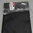 JUNDUN Fireproof Document Bags,14.2”x 10.0”Waterproof and Fireproof Money Bag with Aluminum Foil Lining,Fireproof Safe Storage Pouch with Zipper for Document and Cash，Black