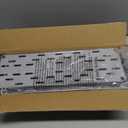 SPACELEAD Slim Storage Cart 4 Tier, Bathroom Organizer Rolling Utility, Mobile Shelving Unit Slide Out for Office, Kitchen, Laundry Room & Narrow Places, Gray (Grey)