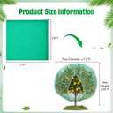 20W x 20L Ft Extra Large Fruit Tree Netting Cover with Zipper and Drawstring, Plant Protection Netting Insect Bird Barrier for Garden Cherry Trees Peach, Keep Birds Squirrels Cicadas Out