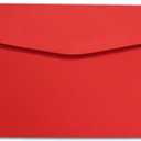 Red #10 Envelopes - 100 Envelopes - Desktop Publishing Supplies Brand Envelopes (One Size)