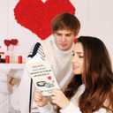 4 x Funny Cat Valentines Day Gifts for Cat DadCute Cat Valentines Day Cards, Cat Valentines Gifts for Husband, Cat Vday Cards (AM-381)