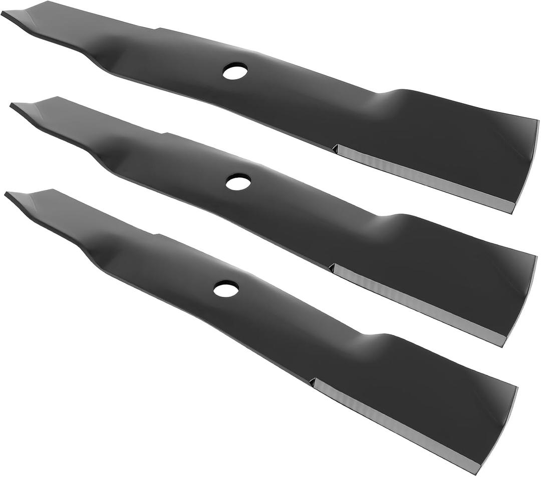 M143520 Mower Blades 19" Fit for John Dee re 54" Deck Z445 Z425 Z435 LX280 X340 X380 X710 X730 X734, UC22010 Medium Lift Blade Compatible with John Dee re 54in Lawn Tractor, 3 Pack