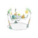 Ingenuity 3-in-1 Baby Jumper and Activity Center with Lights and Sounds Converts to Toddler Play Table, 4 Adjustable Heights, Wood Legs, Ages 4 Months to 3 Years