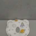 Baby Pillow, Cute Cartoon Bear Soft and Cozy Shaping Pillow, Breathable Bedding Set for Infants for Small Boys and Girls Prevent Flat Head