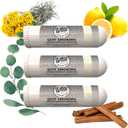 Wild Essentials 3 Pack of Quit Smoking Aromatherapy Nasal Inhalers Made with 100% Natural, Therapeutic Grade Essential Oils to Help You Kick The Habit and Quench The Cravings