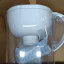 Brita Large Water Filter Pitcher for Tap and Drinking Water, Includes 1 Standard Filter, BPA-Free, Lasts Two Months, 10-Cup Capacity, Bright White