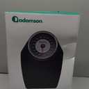 Adamson A24 Scales for Body Weight - Up to 350 LB - New - Anti-Skid Rubber Surface Extra Large Numbers - High Precision Bathroom Scale Analog - Durable with 20-Year Assurance - Black