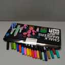 ARTISTRO 24 Liquid Chalk Markers Fine Tip Pre-Activated, Erasable for Glass, Windows, Cars, Chalkboard Markers with White Chalk for Kids & Adults