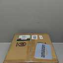 LEDIARY Flush Mount Ceiling Fan with Lights and Remote, 19.7'' Low Profile, 3000-6000K Dimmable Fandelier, 6 Wind Speeds, White Modern LED Fan Light for Bedroom