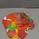 48 Pcs Thanksgiving Fall Maple Leaves Suncatchers Craft Kit DIY Stained Glass Effect Tissue Paper Kit Bulk for Window Decor Ornament Fall Thanksgiving Party Favors Home Activities