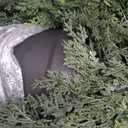 4FT Artificial Cedar Topiary Trees, 2Pack Lifelike UV Protected Faux Cedar Tree Fake Cypress Trees Evergreen Plants for Front Door Decor, Porch, Garden, Entryway