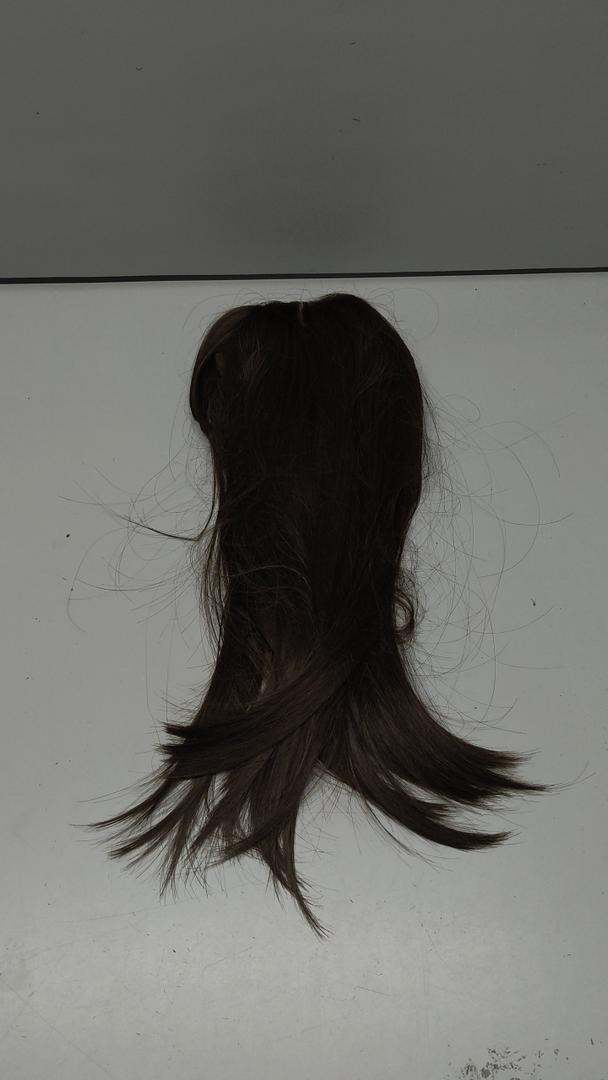 Alanhair Brown Wigs for Women,HAIRCUBE Long Layered Wigs with Bangs Heat Resistant Synthetic Fibre Wigs