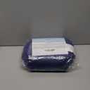 TravelMate Memory Foam Neck Pillow - Adjustable Thickness for Best Comfort, Dark Blue