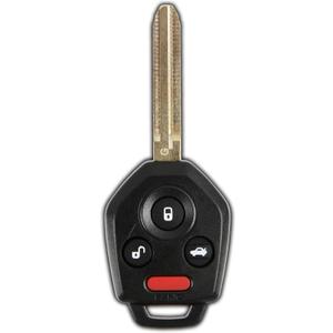KeylessOption Key Fob Replacement for 2012 2013 2014 2015 2016 2017 2018 2019 Subaru Impreza WRX Forester XV Crosstrek Outback Legacy Keyless Entry Remote, 4-Button CWTWB1U811 4D82 Chip Blade