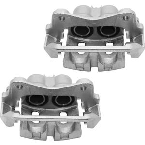 Front Brake Caliper with Bracket Compatible With 2015-2020 Acura TLX,2009-2014 Acura TL,2006-2014 Honda Ridgeline - 19-B3102 19-B3103, Front Driver and Passenger Side, 2 Pcs