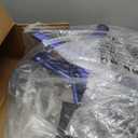 WALK MATE Rollator Walker for Seniors 5.3~7ft Tall, Height-Adjustable Seat, Built-in Cable, 10 Inch Wheels, 16.5 lb Lightweight & Compact Folding Design, 300 lb Capacity, Blue