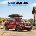 350 LBS Roof Rack Cross Bars Fit for BMW X3 G01 2018-2026 (Not for G45), Lockable Aluminum Crossbars Rooftop Cargo Carrier for Luggage Bike Kayak Ski
