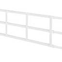 Segal S 4752 Fixed Window Guard Adjustable Child Safety Window Guard Prevents Accidental Falls, Tamper-Resistant Screws Included, Non-Egress, White, 23-1/2 to 38 In. W x 15-1/4 In. H (Single Pack)