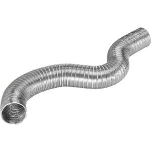 Lambro Silver 8' 6-inch Diameter Flexible Semi-Rigid Aluminum Duct (306) (Pack of 1)