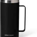 Roast Double-Wall Insulated Stainless Steel Mug - 25 Oz - Black Powder Coat