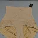 Womens Shapewear Tummy Control Underwear High Waist Shaper Panites Girdle Slimming Briefs(01# A Beige(lace),X-Large)