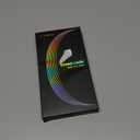 TORRAS Q3 Spin for iPhone 17 Pro Max Case with 360 Magnetic Stand, Wireless Charging Compatible, Hard PC Case for 17 Pro Max Phone Case with Stand, Translucent Cosmic Orange