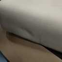 Merax Upholstered Entryway Bench 49.75" Tufted Linen Fabric Ottoman Bench with Solid Wood Legs, Modern End of Bed Bench, for Living Room Hallway Bedroom, Beige