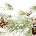 CraftMore Smokey Pine Garland 6 Feet