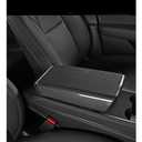 StarYtbl Tesla Model 3 / Y Arm Rest Cover & Center Console Cover, Compatible with 2017-2023 Model 3 and 2020-2024 Model Y, ABS Material Scratch Resistant (Gloss Carbon Fiber Pattern)