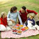 Quzzy Grab and Go Snack Containers Reusable, Stainless Steel Double Compartment Snack Containers with Lids, Food Lunch Meal Container Prep for Travel and Outdoor Camping, Small Packs Container (2PCS)