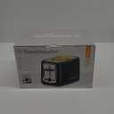 Toastmaster 2-Slice Cool Touch Toaster, black with stainless accent