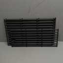 17.5' 7637 Cast Iron Grill Grates For Weber Spirit 2 Grill Parts With 2 Burner Gas Grills,Spirit E-210 S-210,Spirit 200 & GS4 Spirit II 200 Series (Front-Mounted Control) Gas Grill Replacement Parts (17.5 x 10.2 - For Weber Spirit E-210)