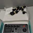 Professional Audio Mixer, SINWE Live Sound Card and Audio Interface with DJ Mixer Effects and Voice Changer, Podcast Production Studio Equipment, Perfect for Streaming/Podcasting/Gaming