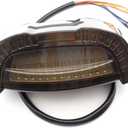 Compatible With Honda CB650R CB300R CBR650R Motorcycle Rear LED Brake Lamp Turn Signals Integrated Tail Light