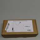 Magnetic Phone Holder for Bed Laying Down with Remote Page Turner, Bedside Gooseneck Phone Stand with Clicker for Reading, Flexible Mount with Wireless Scrolling Ring for iPhone/Tiktok/Short Video