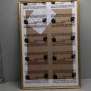 Frame It Easy 25 x 38 Gloss Gold Metal Frame (Ashford)