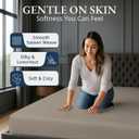 Lane Linen 100% Egyptian Cotton King Size Fitted Sheet Only (79"x81" + 16") - Elegant Sateen Weave, Ultra Soft, Breathable, Highly Durable, Deep Pockets Upto 17" - Linen