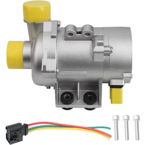 Electric Engine Water Pump W/Thermostat 11517521584 Compatible with BMW X3 Z4 X5 328i 323i 128i 528i Replaces OE# 11517546994 11517563183 11517586924