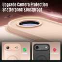 Symcele Designed for iPhone Air Case, Compatible with MagSafe, [Camera Protection] [15FT Military Drop Protection] Shockproof Translucent Matte Anti-Slip Thin Slim Phone Case, 6.5", Light Brown