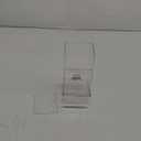 Hamiledyi No Mess Bird Cage Feeder Automatic Parrot Seed Feeders with Perch Acrylic Transparent Seed Food Container Cage Accessories for Small and Medium Parakeets Lovebirds