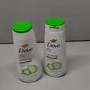 Dove Body Wash Refreshing Cucumber and Green Tea 4 Count Refreshes Skin Cleanser That Effectively Washes Away Bacteria While Nourishing Your Skin 20 oz