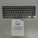 OMOTON Wireless Keyboard for Mac, Ultra-Slim Bluetooth Keyboard with Stable Connection, Compatible with iMac, iMac Pro, MacBook Pro/Air, Mac mini Laptop, Black Grey