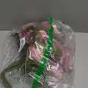 Duovlo Fake Flowers Vintage Artificial Peony Silk Flowers Wedding Home Decoration,Pack of 1 (Sweetened Bean) (20.87*3.5)