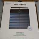 WITHINGS Body Scan - Smart Scale with Segmental Body Composition Analysis, Weighing Scales Body Weight & Vascular Age, Visceral Fat, Heart Rate, iOS/Android, 
Weight Capacity Maximum	400 pounds