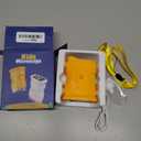 Handheld Digital Mini Microscope for Kids: 1000X 4K Portable Pocket 2.4" Screen Microscopes Toys STEM Electronic Learning Educational Science Kit 8-12 Birthday Gift 4 5 6 7 Year Old Boy Girl (Yellow)