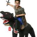 Morph 3 Head Dog Costume, Inflatable Dog Costume Kids, Blow Up Dogs Costumes, Boys Halloween Costumes