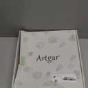 Artgar Front Door Wreath 24 Inch Spring/Summer Wreaths for Front Door, Front Door Wreaths for All Seasons for Indoor Outdoor Home Office Wall Window Wedding Farmhouse Decor (Red&Orange&Purple)